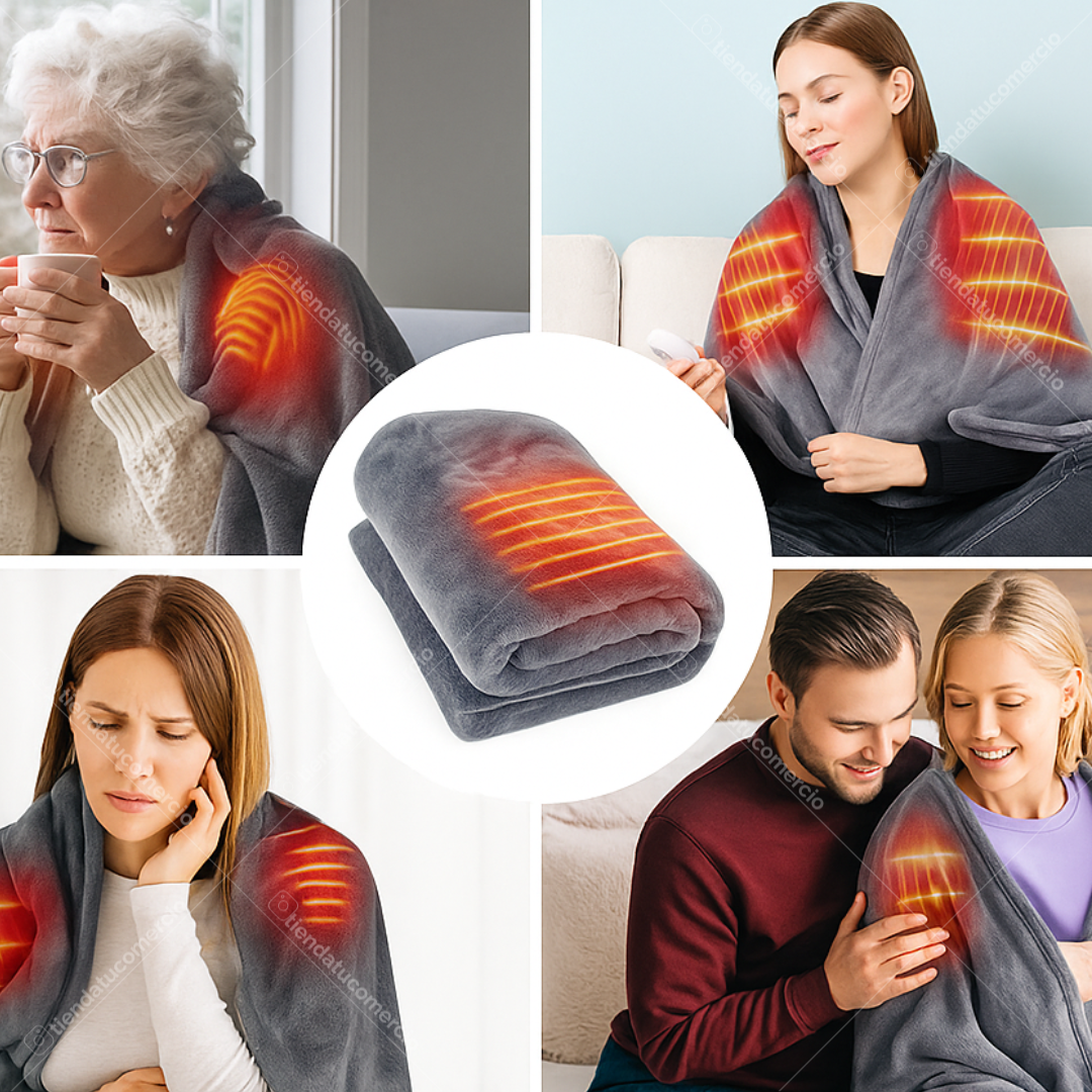 SuperCalm: Manta térmica eléctrica multifuncional