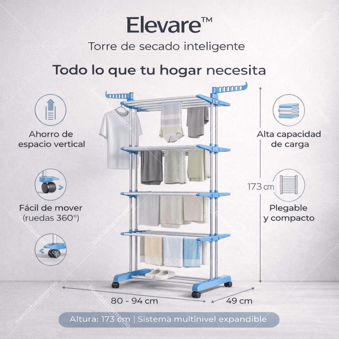 ELEVARE™ - Torre de secado inteligente
