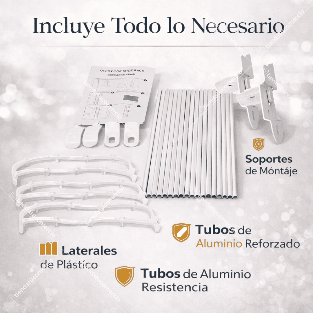 Zapatero Puerta/Pared capacidad 30-36 Pares