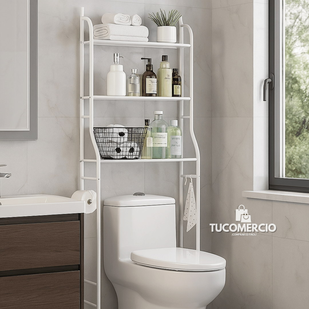 Estante MULTIRACK 3 niveles BLANCO + Envío Gratis