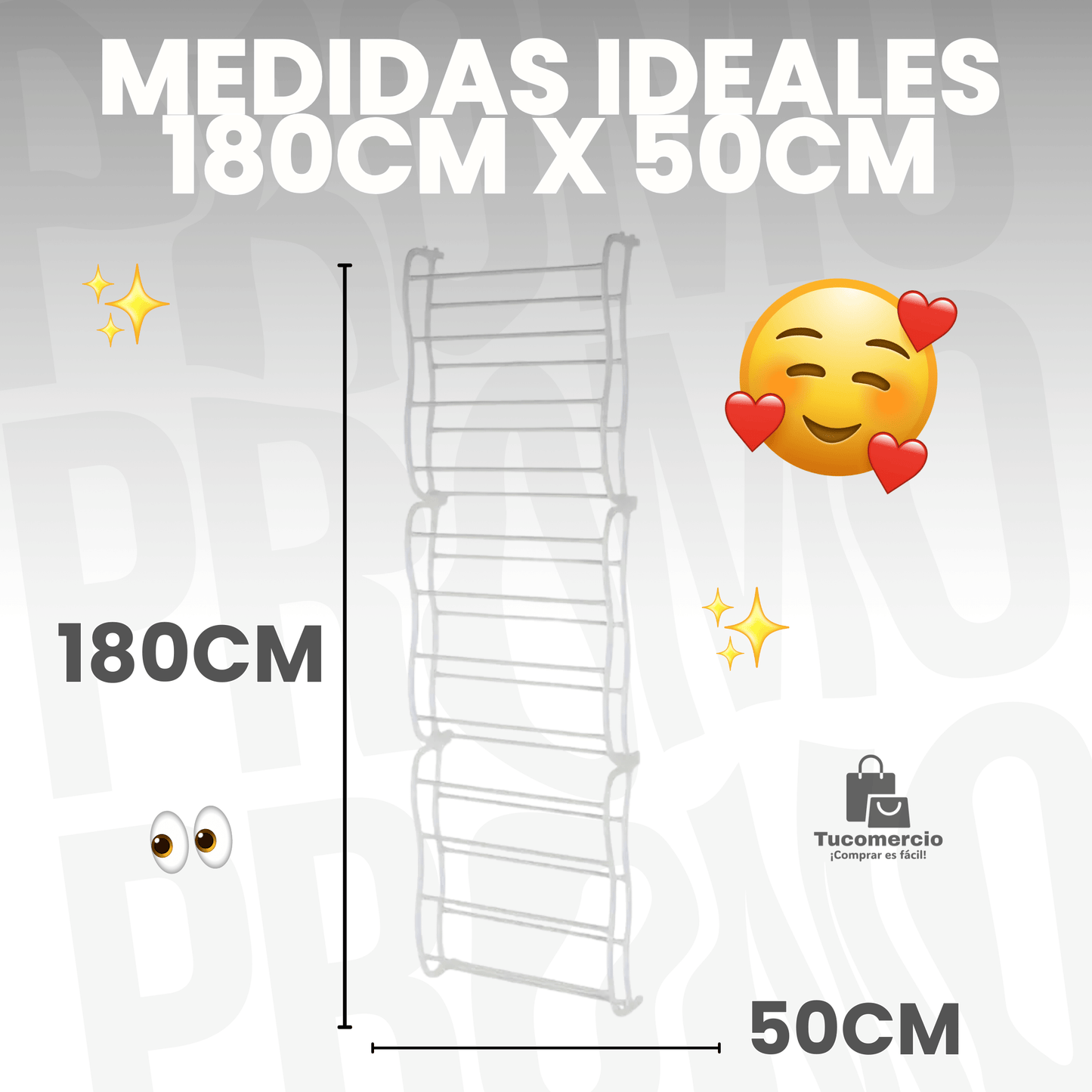 Zapatero Puerta/Pared capacidad 30-36 Pares