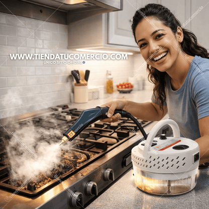 Super limpiador a vapor portatil