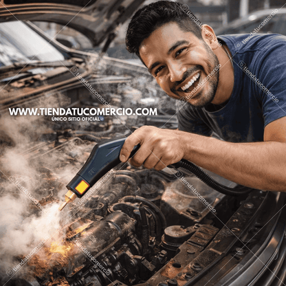 Super limpiador a vapor portatil