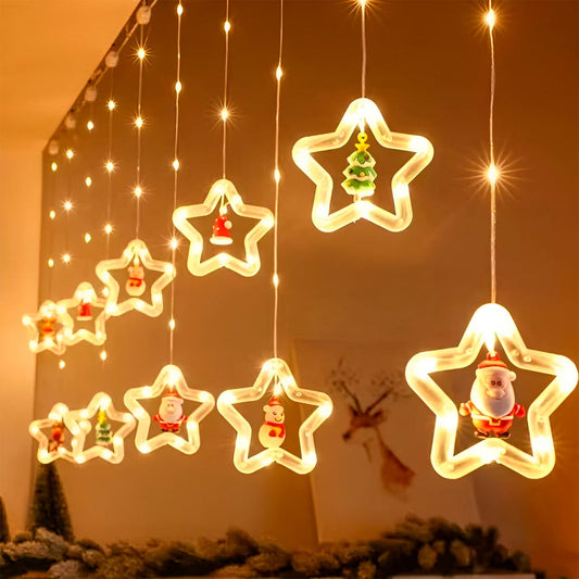 SET de Luces NAVIDEÑAS en Tendencia 8 modos diferentes