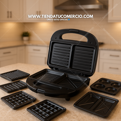 Sandwichera Multifuncional 4 en 1