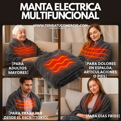 SuperCalm: Manta térmica eléctrica multifuncional