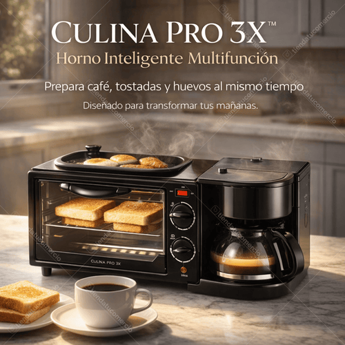 CULINA PRO 3X™ — Horno Inteligente Multifunción
