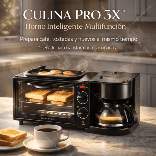 CULINA PRO 3X™ — Horno Inteligente Multifunción