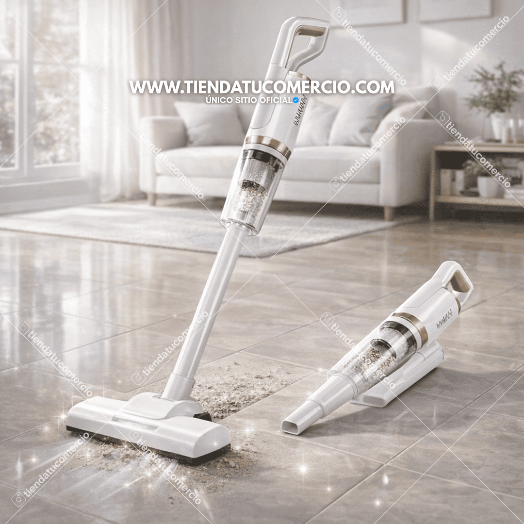 LUMINA VAC™ — Aspiradora Vertical Inteligente