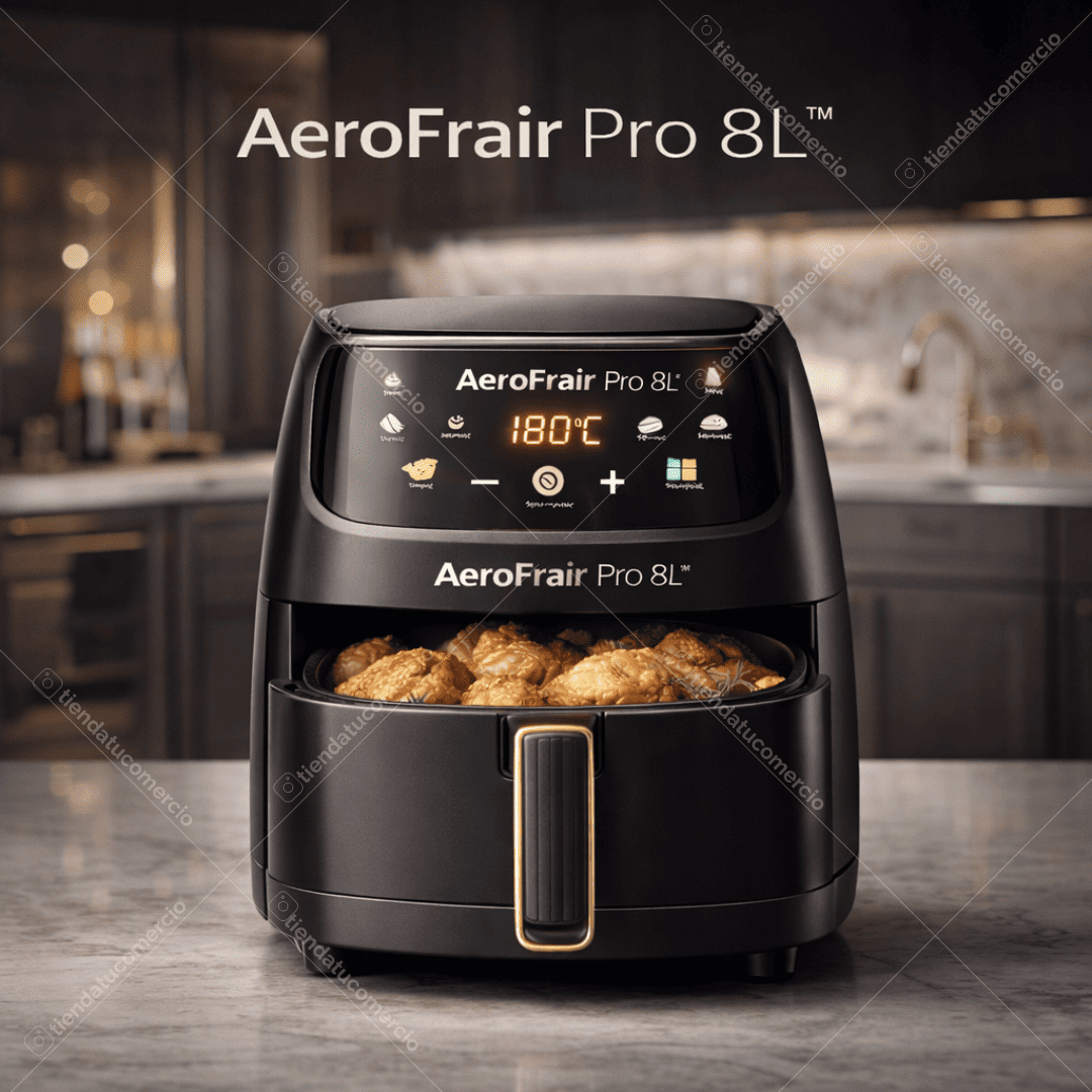 AEROFRAIR PRO 8L™ – Freidora de Aire Inteligente