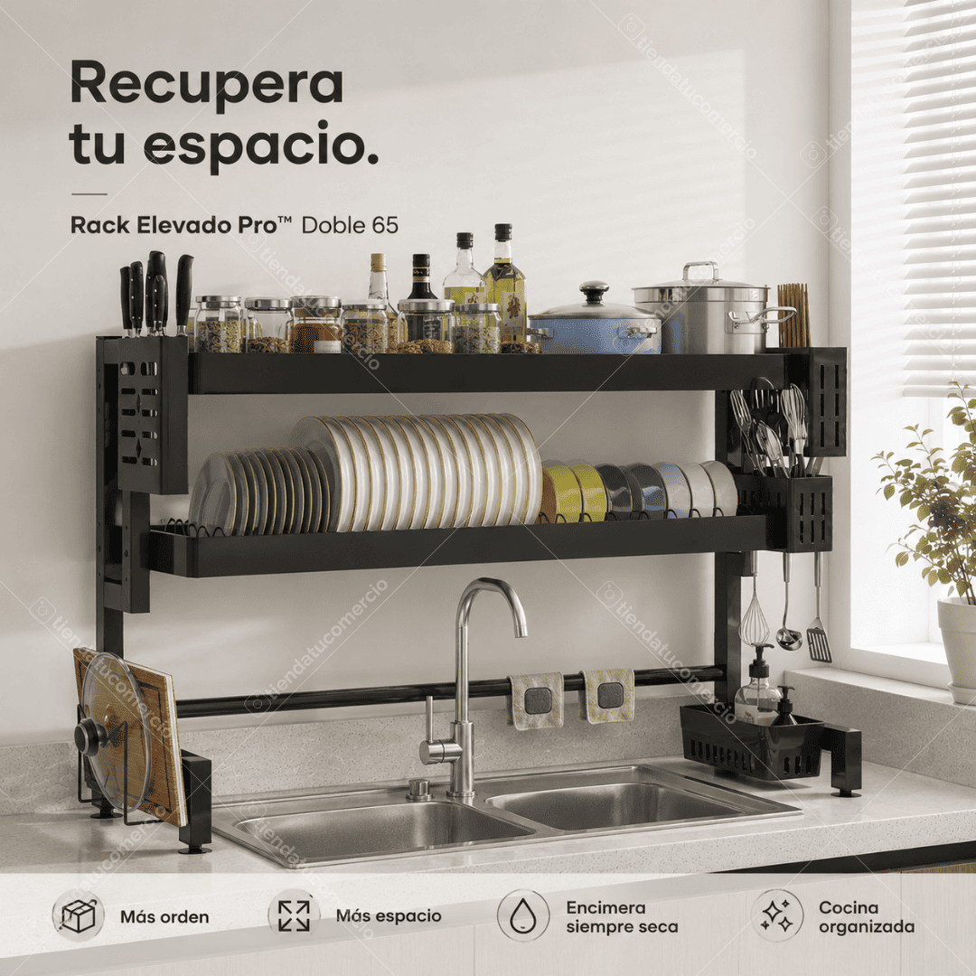 Rack Elevado Pro™ Doble 65