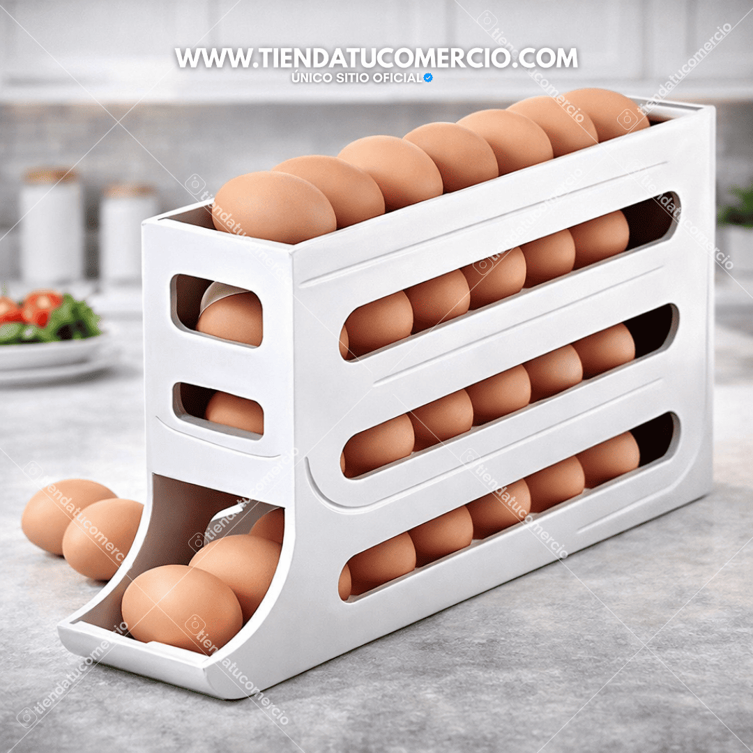 Organizador y Dispensador Automático de Huevos 25-30
