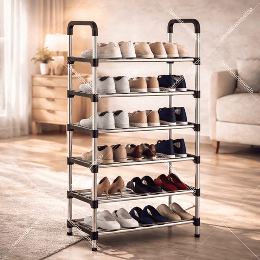 Zapatero RACK 6 niveles 20 pares + Envío Gratis