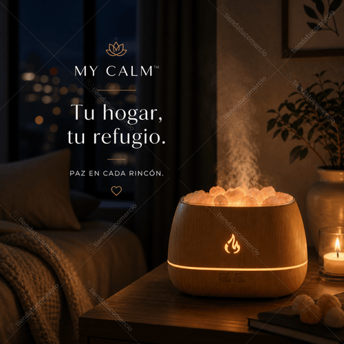 MY CALM ™ - Humidificador con piedras de sal