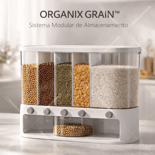 ORGANIX GRAIN™ — Sistema Modular de Almacenamiento