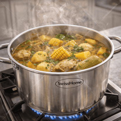 SWISSHOME ELITE™ — Juego de Ollas Acero Quirúrgico