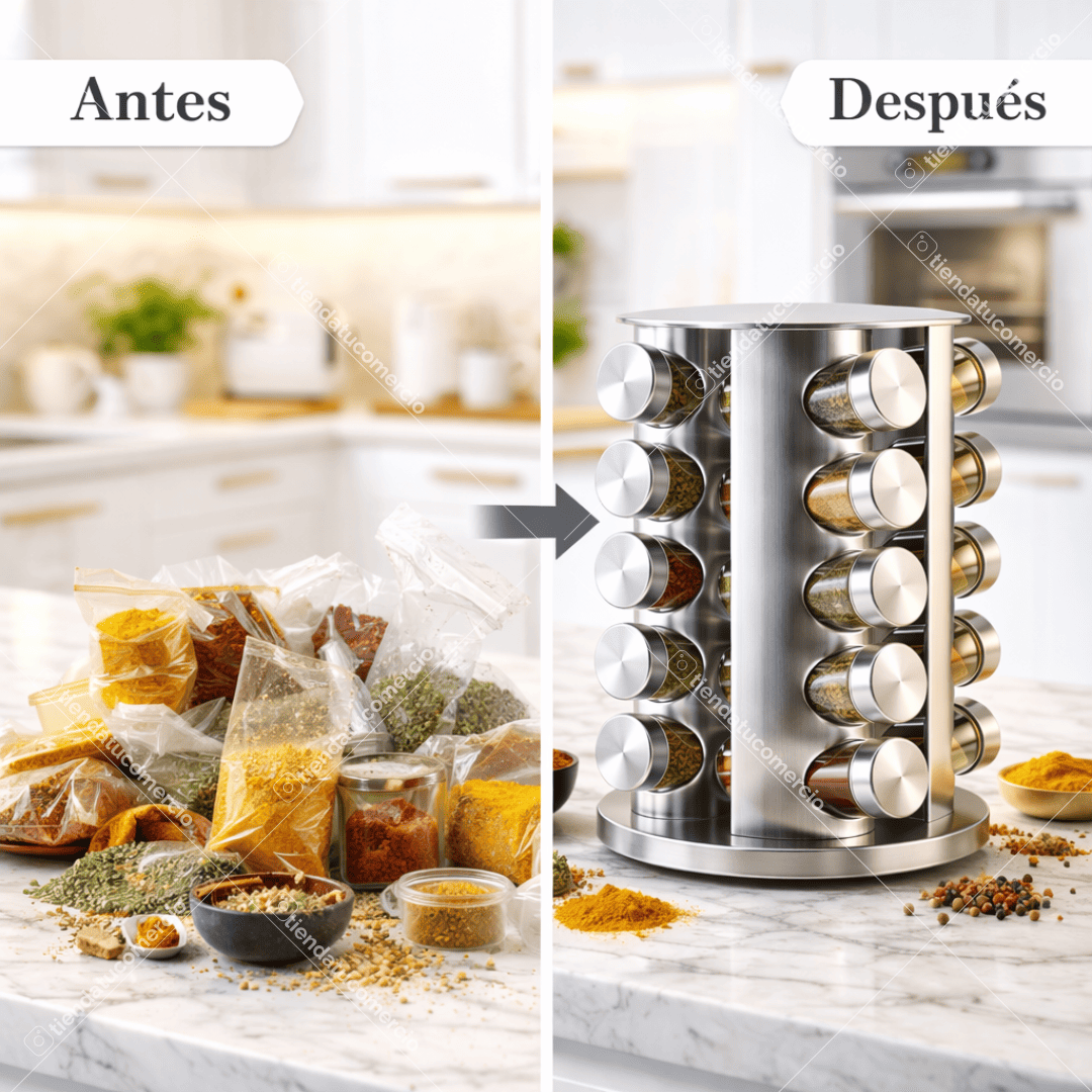 Organizador de Condimentos 20 Piezas