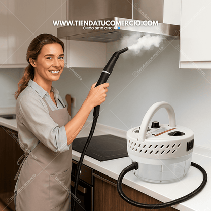 Super limpiador a vapor portatil