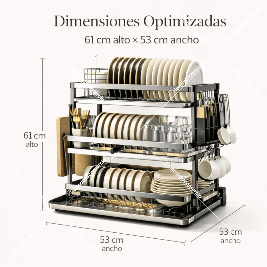 NovaRack™ 3 - Sistema Organizador 3 Niveles