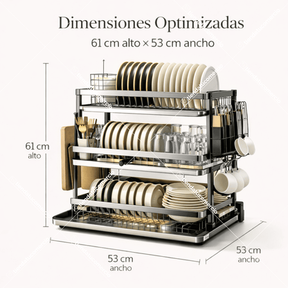 NovaRack™ 3 - Sistema Organizador 3 Niveles
