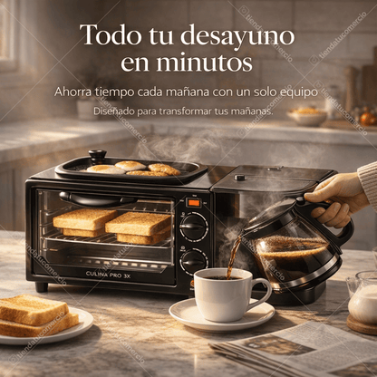 CULINA PRO 3X™ — Horno Inteligente Multifunción