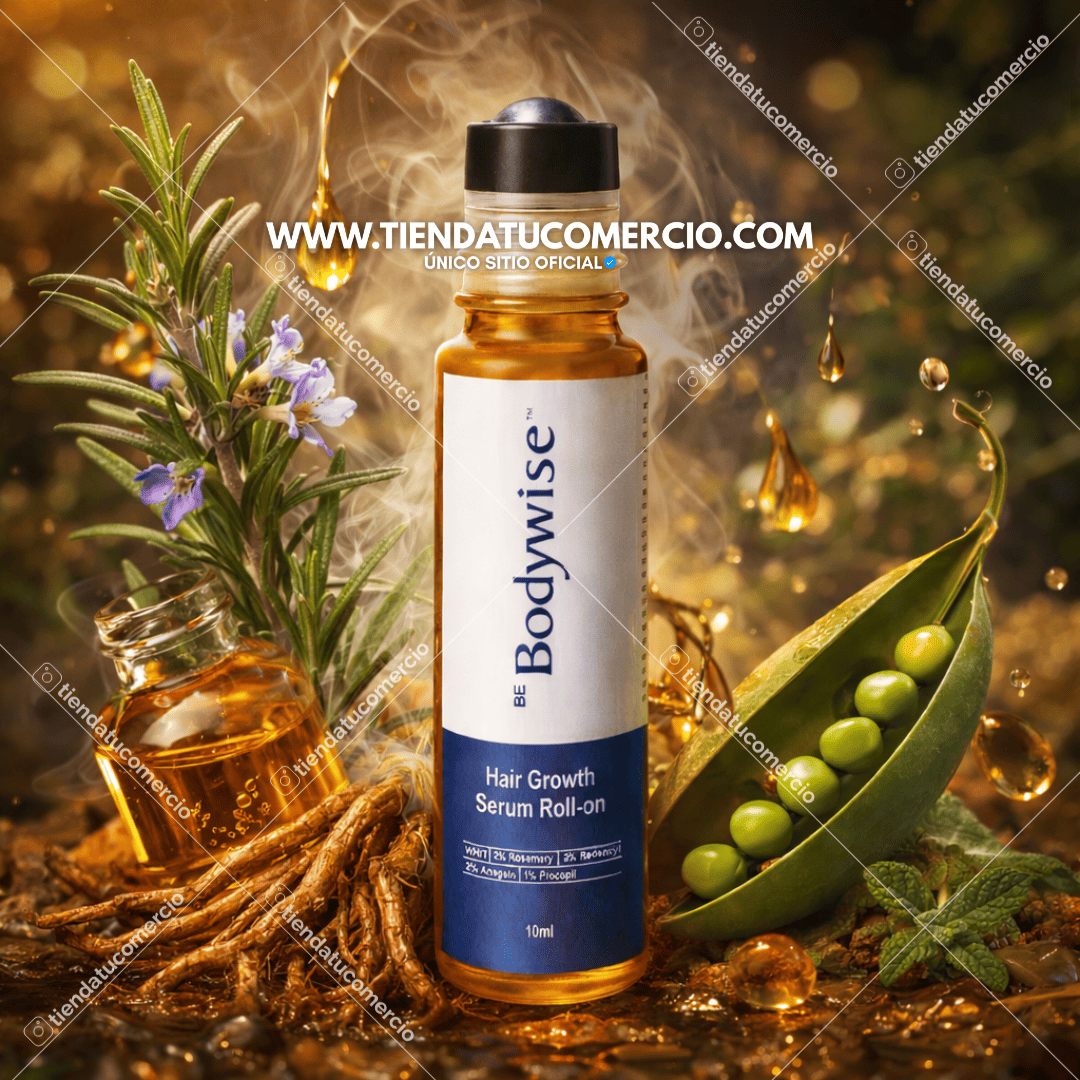 Serum Activador de Crecimiento Capilar & Barba – Be Bodywise 10ML
