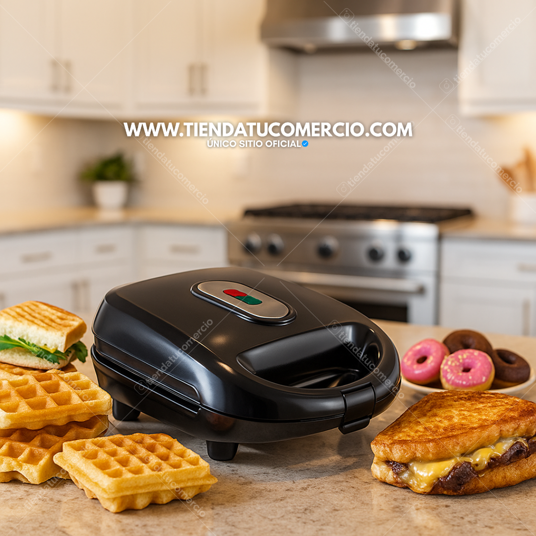 Sandwichera Multifuncional 4 en 1