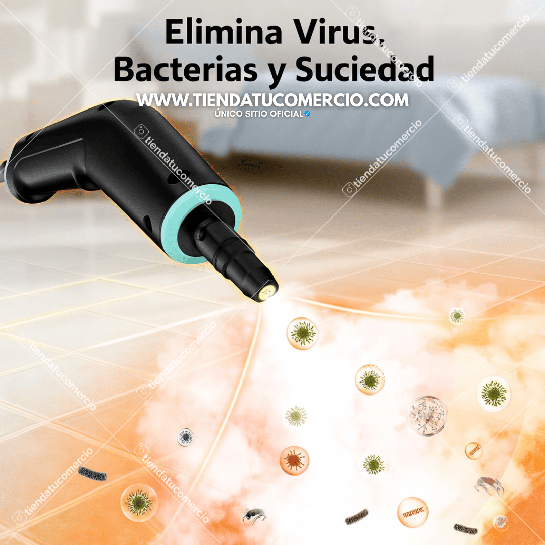 Super limpiador a vapor portatil