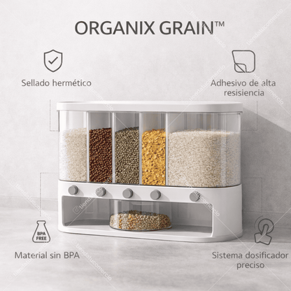 ORGANIX GRAIN™ — Sistema Modular de Almacenamiento