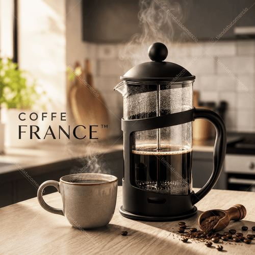 COFFE FRANCE™ - Prensa francesa de 1 litro