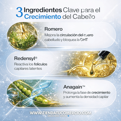 Serum Activador de Crecimiento Capilar & Barba – Be Bodywise 10ML