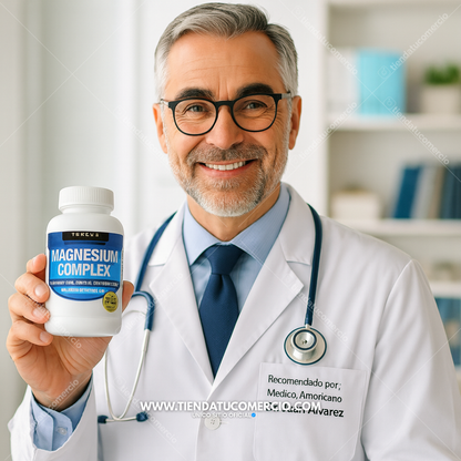 Magnesium Complex: magnesio 8 en 1 fórmula comprobada