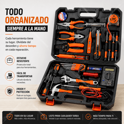 DRILL MAX™ – Kit 50 Piezas de Herramientas
