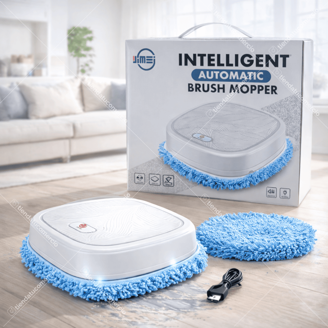 Robina PRO: Limpiadora inteligente Barre y Trapea + Mopa super absorbente