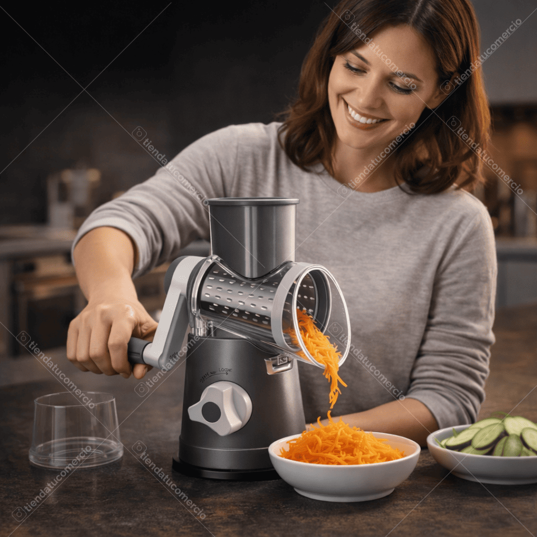 GRATER PRO 3X™ — Rallador Multifunción Profesional