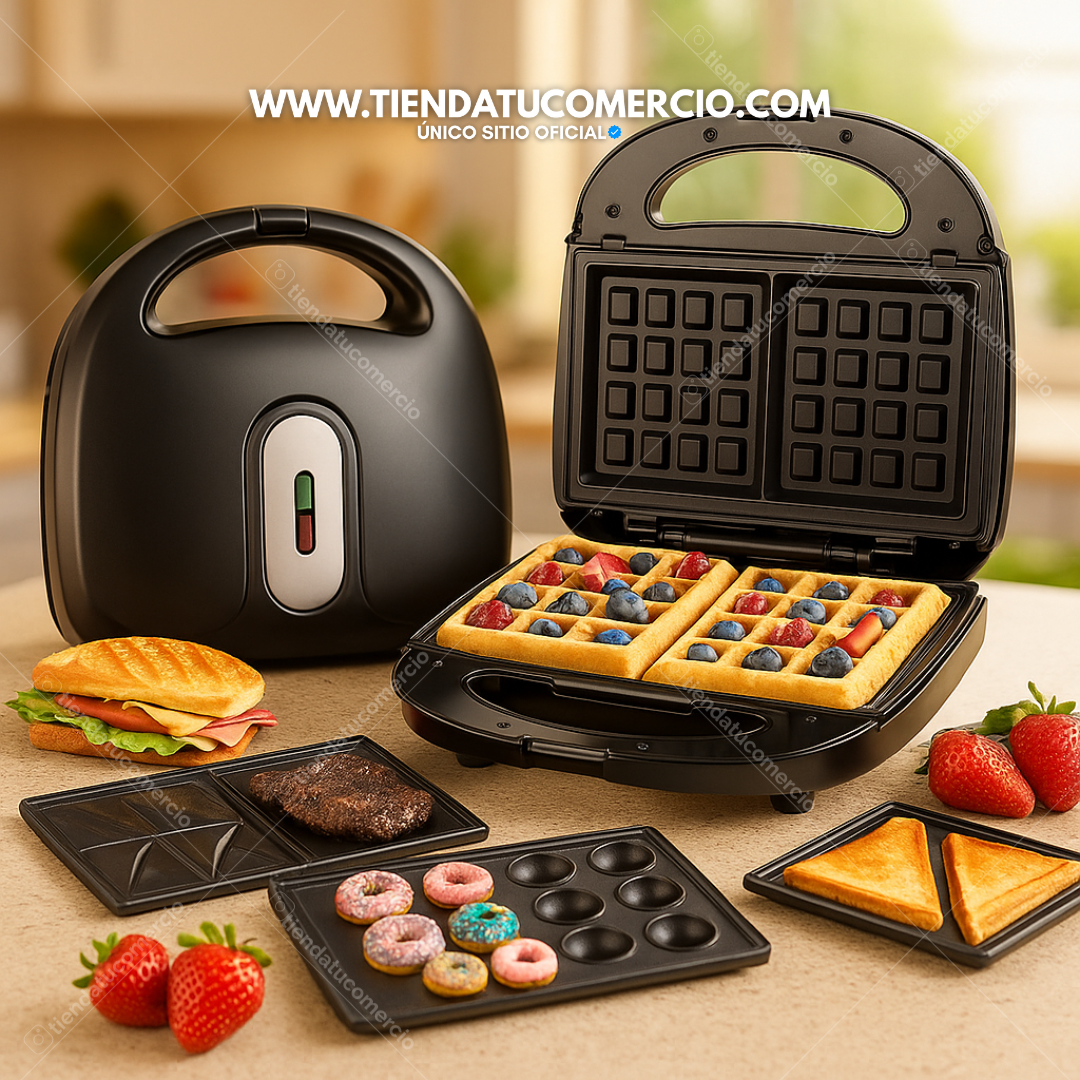 Sandwichera Multifuncional 4 en 1