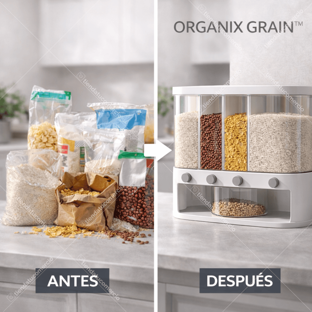 ORGANIX GRAIN™ — Sistema Modular de Almacenamiento