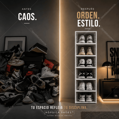 NÓRDICA SHOES™ — Sistema Modular Vertical