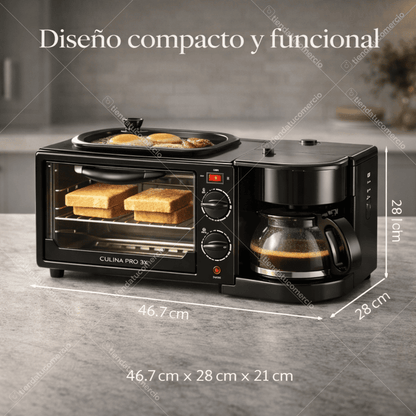 CULINA PRO 3X™ — Horno Inteligente Multifunción