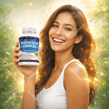 Magnesio Complex 8 Tipos | Energía, Descanso Profundo y Salud Muscular