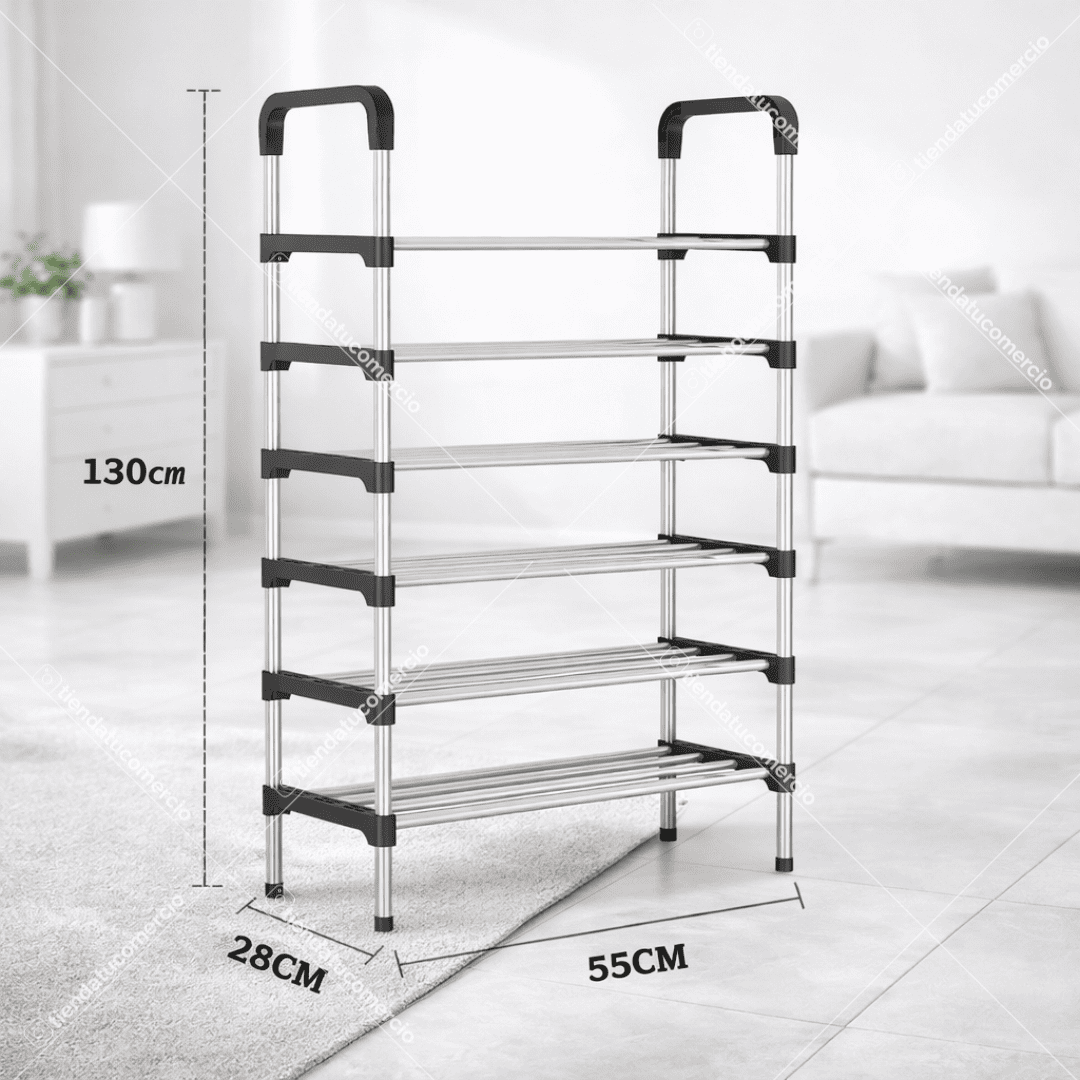 Zapatero RACK 6 niveles 20 pares + Envío Gratis