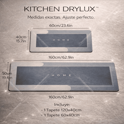 KITCHEN DRYLUX™ — Tapetes Ultra Absorbentes Antideslizantes
