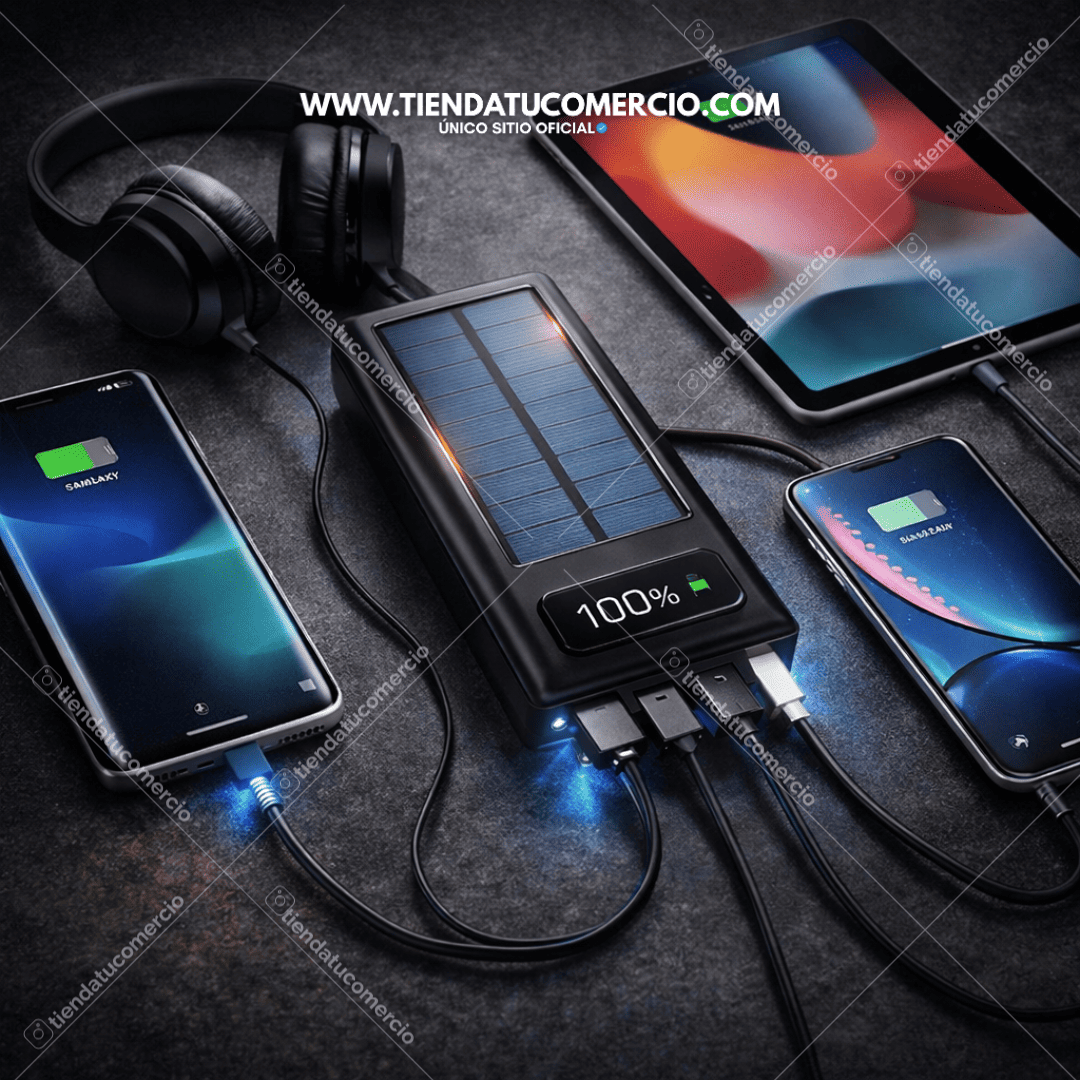 POWERHUB X4™ — Batería Portátil de Carga Rápida Universal