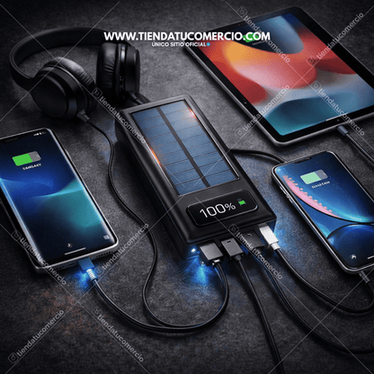 POWERHUB X4™ — Batería Portátil de Carga Rápida Universal