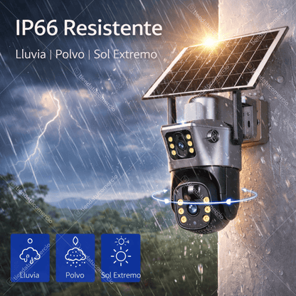 DUALVISION SOLAR™ — Cámara solar 4G Inteligente