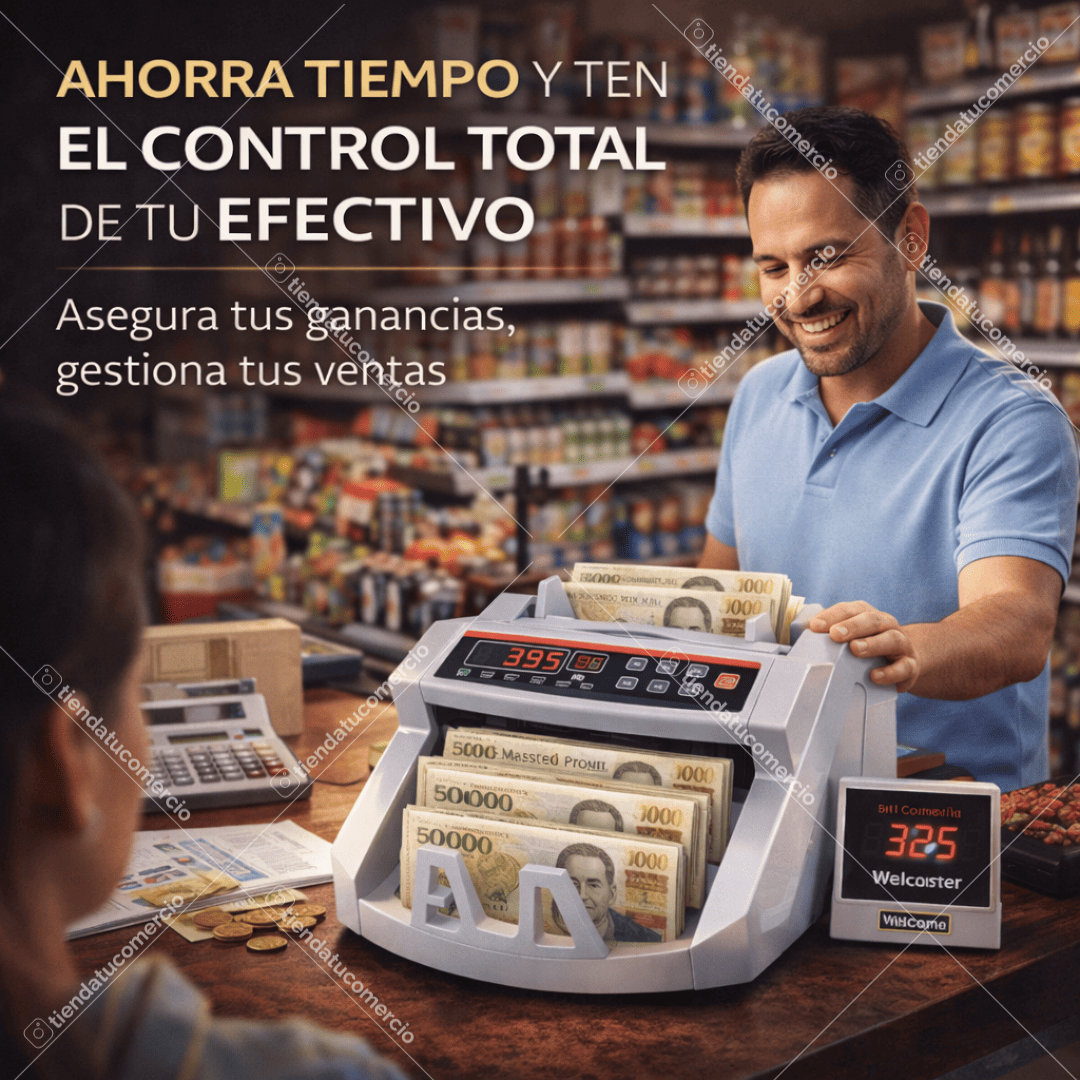 CASHMASTER PRO™ — Contadora Profesional Multimoneda 900/min