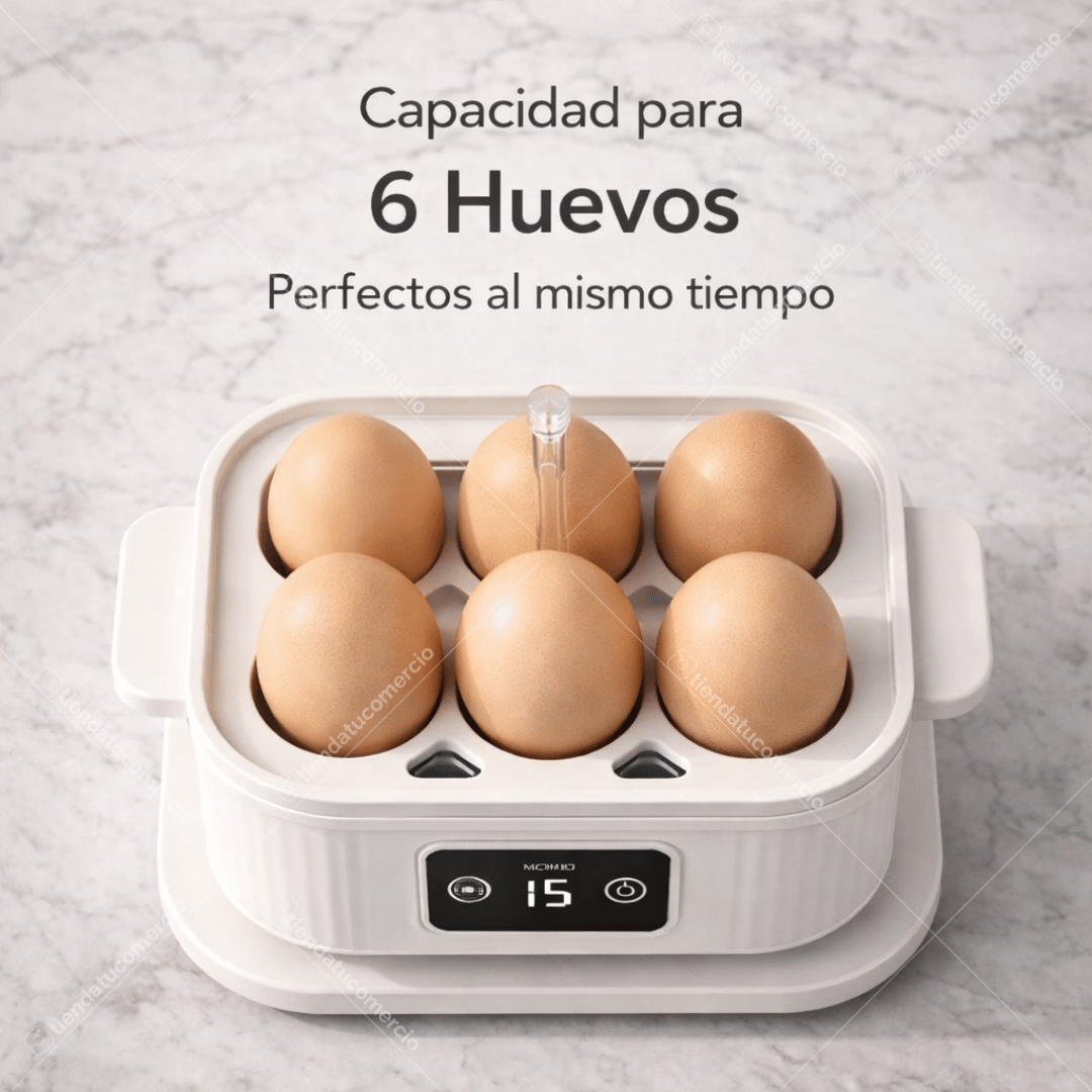 TOBI Perfect Egg™ - Cocedor Inteligente de Huevos