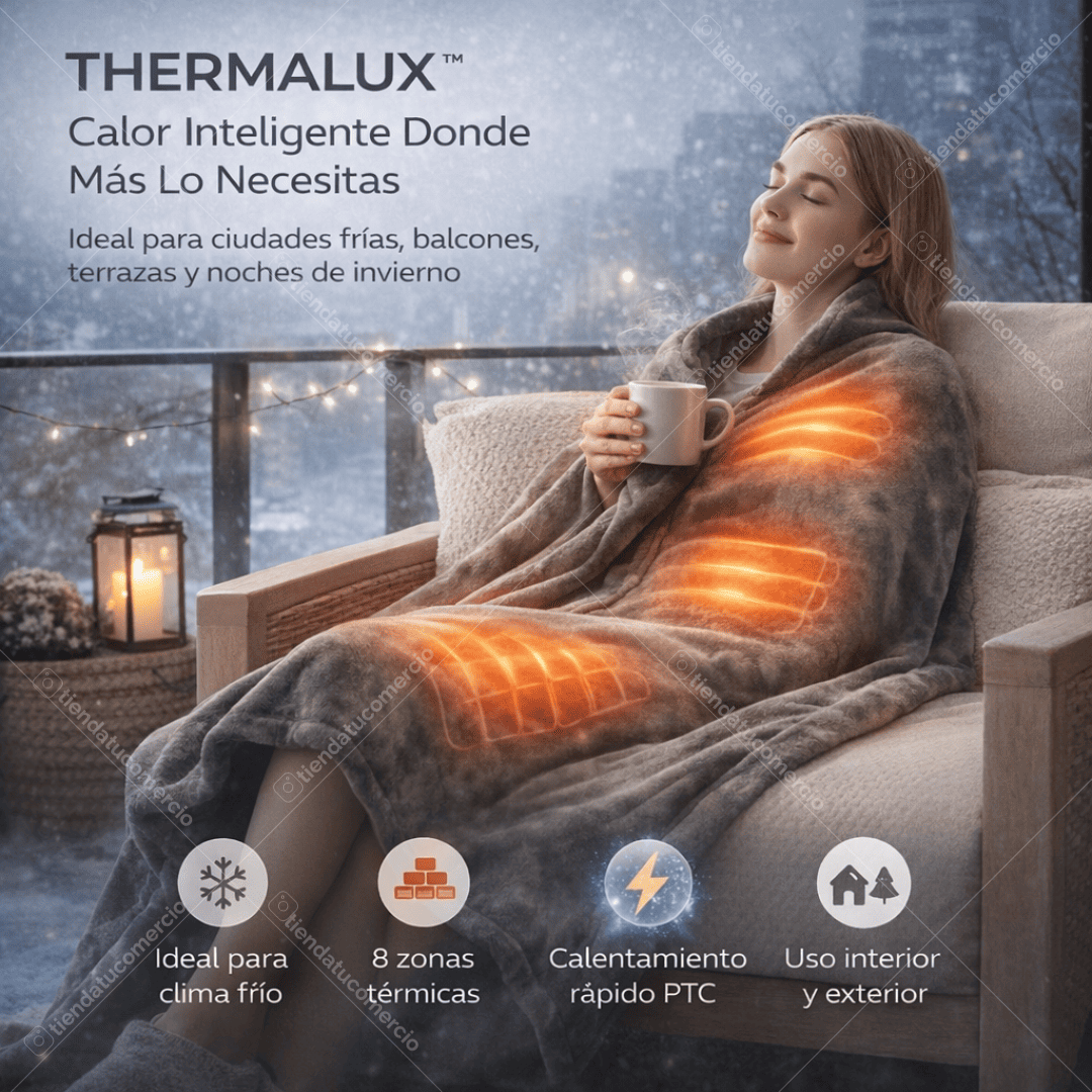 THERMALUX™ — Manta Térmica Eléctrica Inteligente
