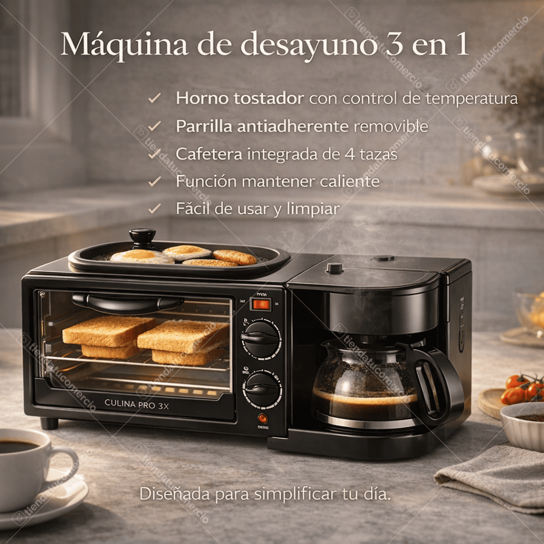 CULINA PRO 3X™ — Horno Inteligente Multifunción