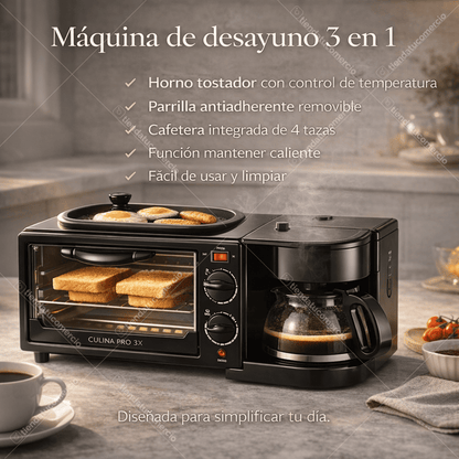 CULINA PRO 3X™ — Horno Inteligente Multifunción